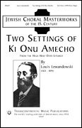 cover for Two Settings of Ki Onu Omecho