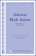 cover for Adonai Mah Adam