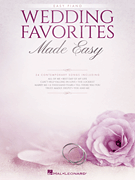 cover for Wedding Favorites Made Easy