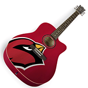 cover for Arizona Cardinals Acoustic Guitar