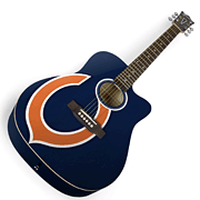 cover for Chicago Bears Acoustic Guitar