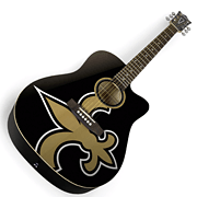 cover for New Orleans Saints Acoustic Guitar