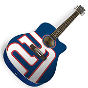 cover for New York Giants Acoustic Guitar