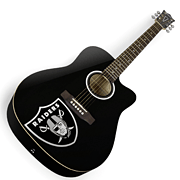 cover for Oakland Raiders Acoustic Guitar