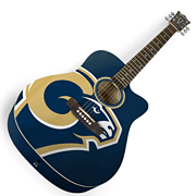 cover for Los Angeles Rams Acoustic Guitar