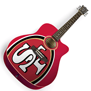 cover for San Francisco 49ers Acoustic Guitar
