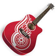 cover for Detroit Red Wings Acoustic Guitar