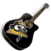 cover for Pittsburgh Penguins Acoustic Guitar