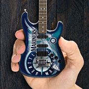 cover for Seattle Mariners 10 Collectible Mini Guitar