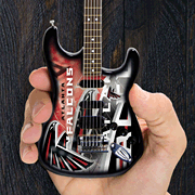 cover for Atlanta Falcons 10 Collectible Mini Guitar