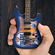 cover for Edmonton Oilers 10 Collectible Mini Guitar
