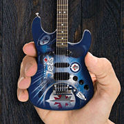 cover for Winnipeg Jets 10 Collectible Mini Guitar