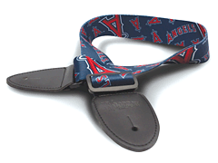 cover for Los Angeles Angels Guitar Strap