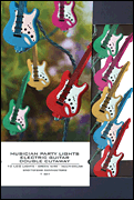 cover for Musician Party Lights - Electric Guitar Double-Cutaway Edition