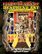 cover for Fifty Years of Deadhead Art: Coloring Book