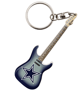 cover for Dallas Cowboys Electric Guitar Keychain