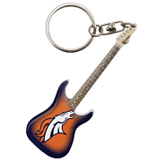 cover for Denver Broncos Electric Guitar Keychain