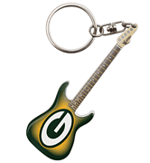 cover for Green Bay Packers Electric Guitar Keychain