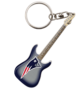 cover for New England Patriots Electric Guitar Keychain