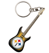 cover for Pittsburgh Steelers Electric Guitar Keychain