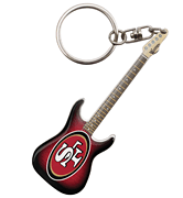 cover for San Francisco 49ers Electric Guitar Keychain