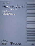 cover for Manuscript Paper (Deluxe Pad)(Blue Cover)