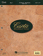cover for Carta Manuscript Paper No. 1 - Basic