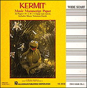 cover for Kermit Manuscript Paper