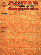 cover for Recorded Versions Guitar Tablature Manuscript Paper