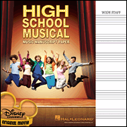 cover for High School Musical Manuscript Paper