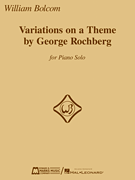 cover for Variations on a Theme by George Rochberg