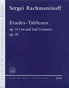 cover for Etudes-Tableaux Op. 33 (1st and 2nd Versions), Op. 39