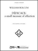 cover for Dédicace - A Small Measure of Affection