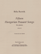 cover for 15 Hungarian Peasant Songs
