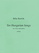 cover for 10 Hungarian Songs