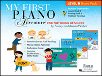 cover for My First Piano Adventure Level B Bravo Pack