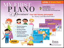 cover for My First Piano Adventure Level C Bravo Pack