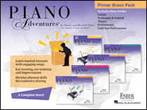 cover for Piano Adventures Primer Bravo Pack