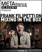 cover for Frank Filipetti on Mixing in the Box