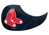 cover for Boston Red Sox Pickguard