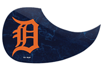 cover for Detroit Tigers Pickguard