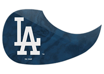 cover for Los Angeles Dodgers Pickguard