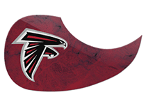 cover for Atlanta Falcons Pickguard