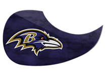 cover for Baltimore Ravens Pickguard