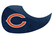 cover for Chicago Bears Pickguard