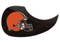 cover for Cleveland Browns Pickguard