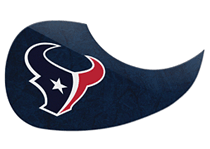 cover for Houston Texans Pickguard