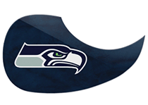 cover for Seattle Seahawks Pickguard