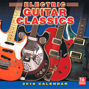 cover for 2018 Electric Guitar Classics Wall Calendar