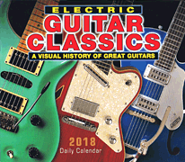 cover for 2018 Electric Guitar Classics Daily Desk Calendar